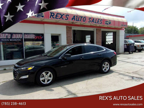 2021 Chevrolet Malibu for sale at Rex's Auto Sales in Junction City KS