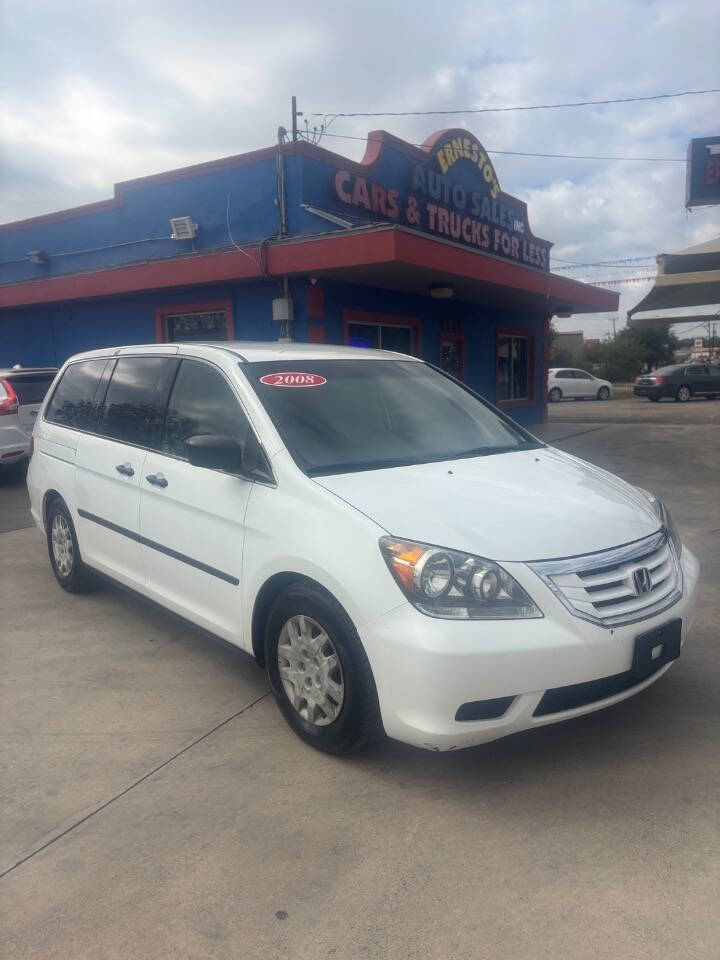 2008 Honda Odyssey for sale at ERNESTO'S AUTO SALES,INC in San Antonio, TX