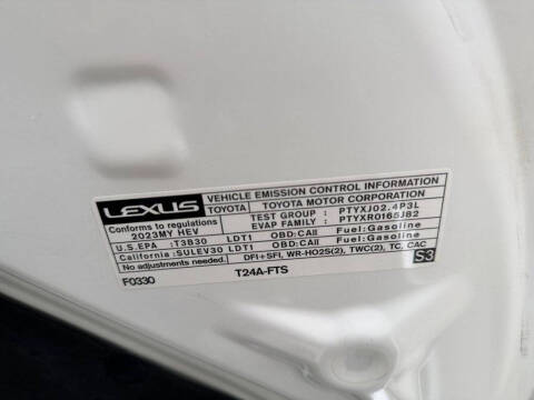 2023 Lexus RX 500h F SPORT Performance