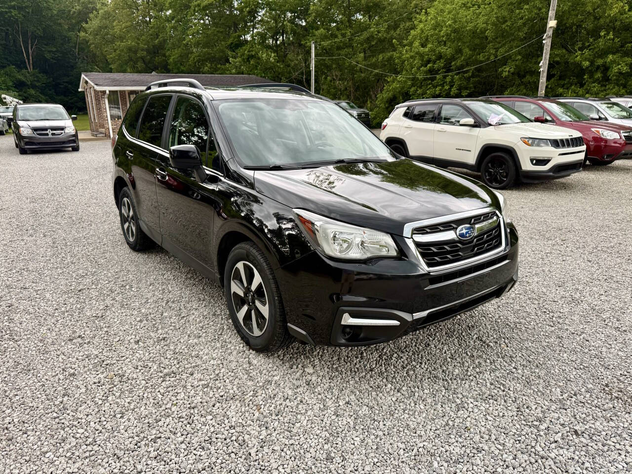 Black 2018 Subaru Forester 2.5i Premium AWD 2.5i Premium 4dr Wagon CVT 2