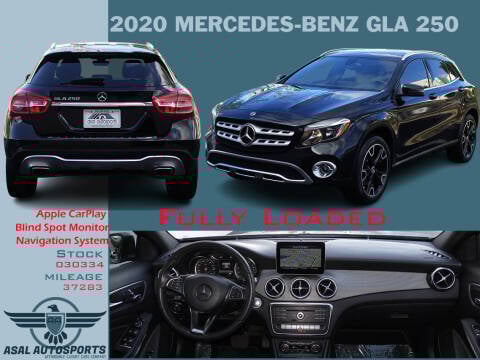 2020 Mercedes-Benz GLA for sale at ASAL AUTOSPORTS in Corona CA