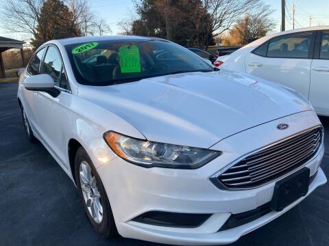 2017 Ford Fusion for sale at Scotty's Auto Sales, Inc. in Elkin NC