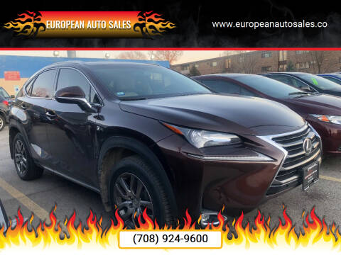 2016 Lexus NX 200t for sale at European Auto Sales in Bridgeview IL