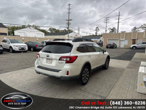 2016 Subaru Outback 2.5i Limited