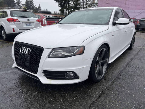 2012 Audi A4 for sale at SNS AUTO SALES in Seattle WA