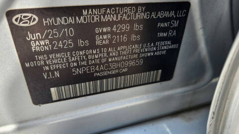 2011 Hyundai Sonata GLS