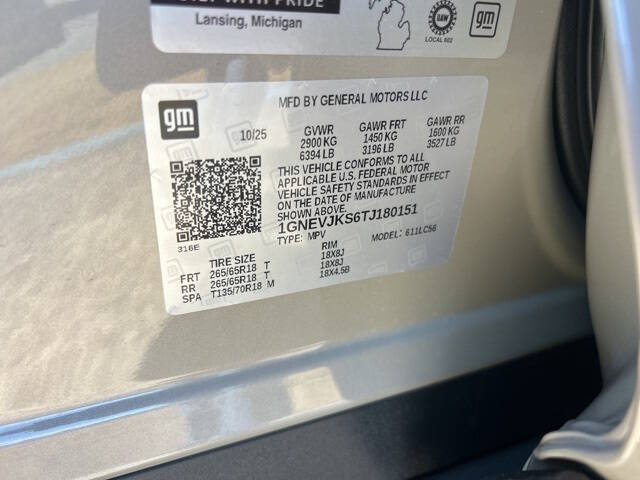 2026 Chevrolet Traverse Z71