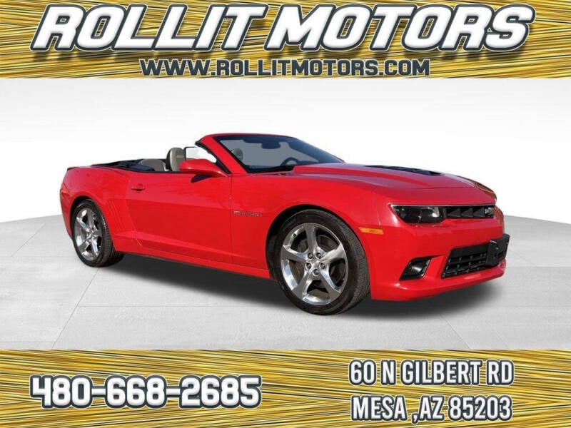 2015 Chevrolet Camaro for sale at Rollit Motors in Mesa AZ