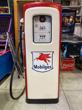  Mobil Gas Gas Pump for sale at Rock Hard Motors Inc - Automobilia & Antiques in Treynor IA
