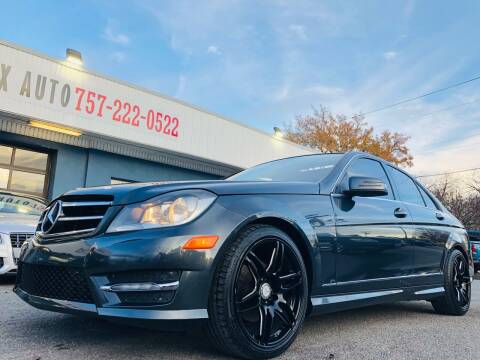 2013 Mercedes-Benz C-Class for sale at Trimax Auto Group in Norfolk VA