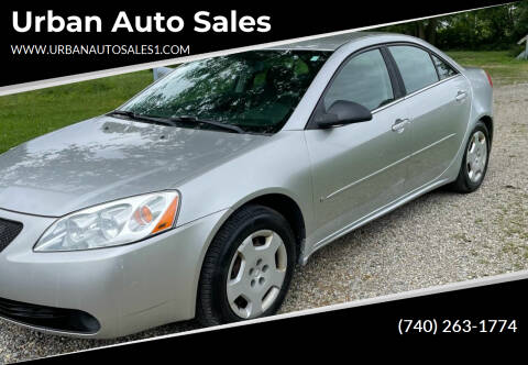 2008 Pontiac G6 for sale at Urban Auto Sales in Newark OH