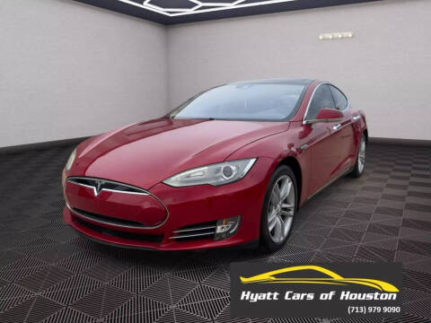 2014 Tesla Model S for sale at Hyatt Cars of Houston in Houston TX