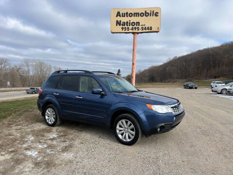 2013 Subaru Forester for sale at Automobile Nation in Jordan MN