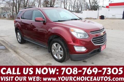 2016 Chevrolet Equinox for sale at Your Choice Autos in Posen IL