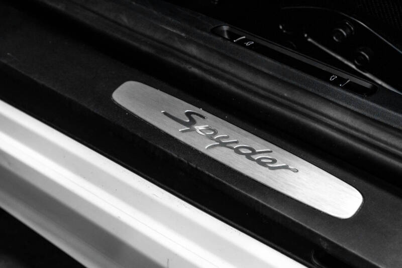 2020 Porsche 718 Boxster Spyder
