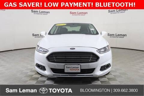 2014 Ford Fusion for sale at Sam Leman Mazda in Bloomington IL
