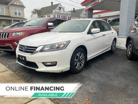 2013 Honda Accord for sale at Choice Motor Group in Lawrence MA
