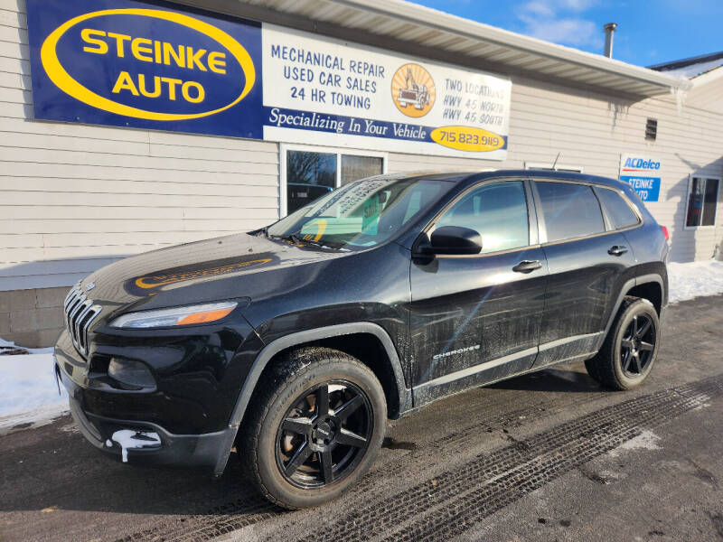 2014 Jeep Cherokee for sale at STEINKE AUTO INC. in Clintonville WI