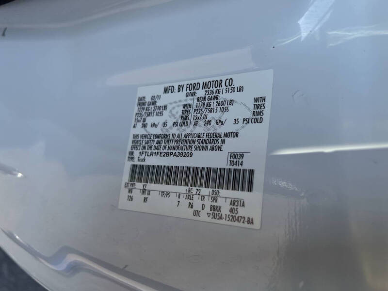 2011 Ford Ranger XL Fleet