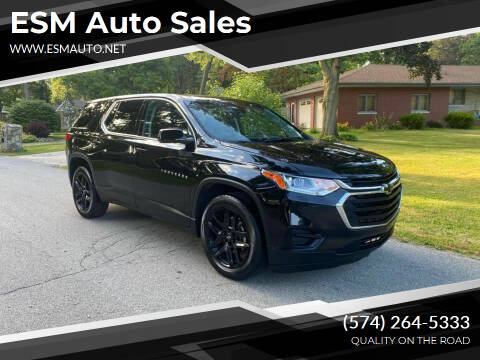 2020 Chevrolet Traverse for sale at ESM Auto Sales in Elkhart IN