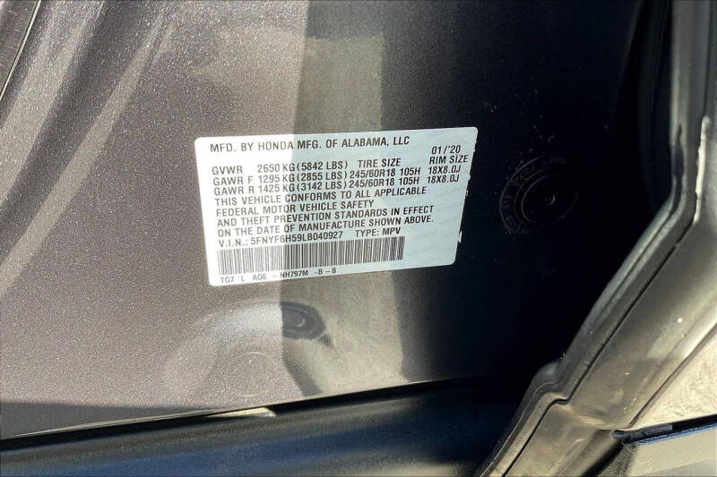 2020 Honda Pilot EX-L