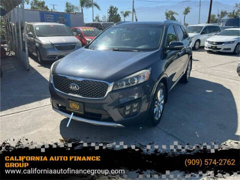 2016 Kia Sorento for sale at CALIFORNIA AUTO FINANCE GROUP in Fontana CA