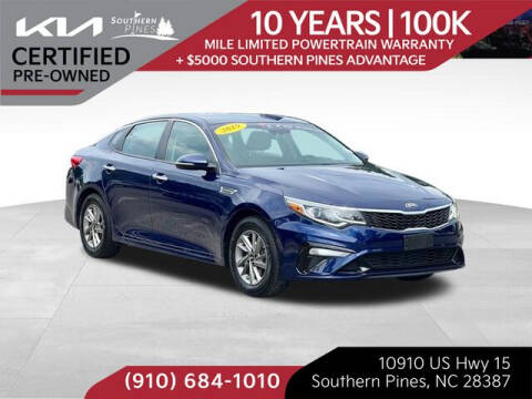 2019 Kia Optima for sale at PHIL SMITH AUTOMOTIVE GROUP - Pinehurst Nissan Kia in Southern Pines NC