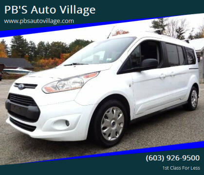 2018 Ford Transit Connect Wagon for sale at PB'S Auto Village in Hampton Falls NH