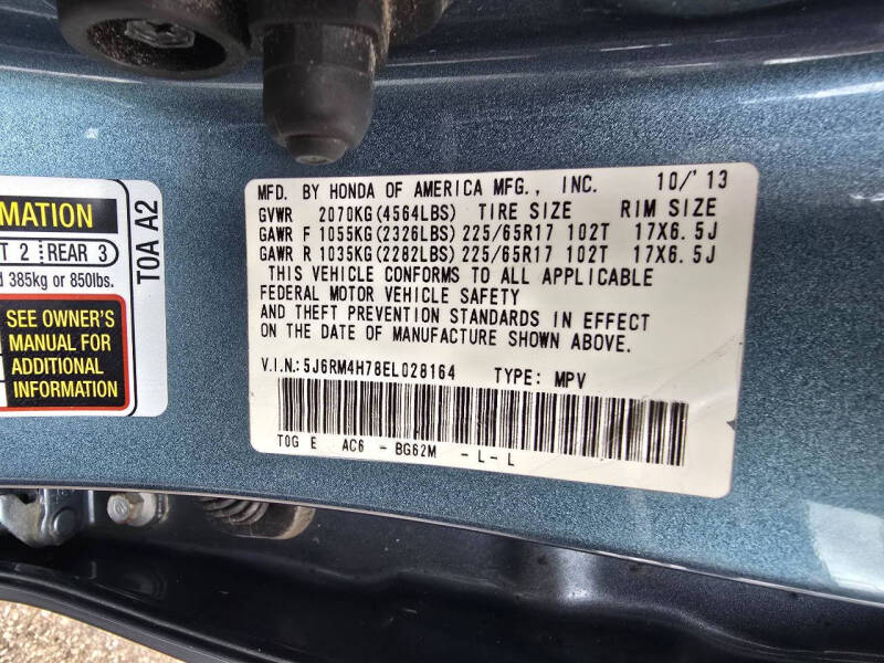 2014 Honda CR-V EX-L w/Navi