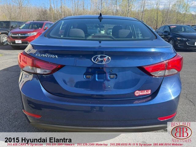 2015 Hyundai Elantra Limited