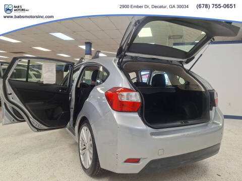 2012 Subaru Impreza 2.0i Premium
