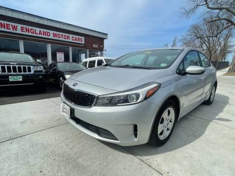 2017 Kia Forte for sale at New England Motor Cars in Springfield MA