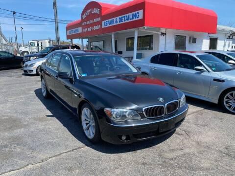 2007 BMW 7 Series for sale at Sandy Lane Auto Sales and Repair in Warwick RI