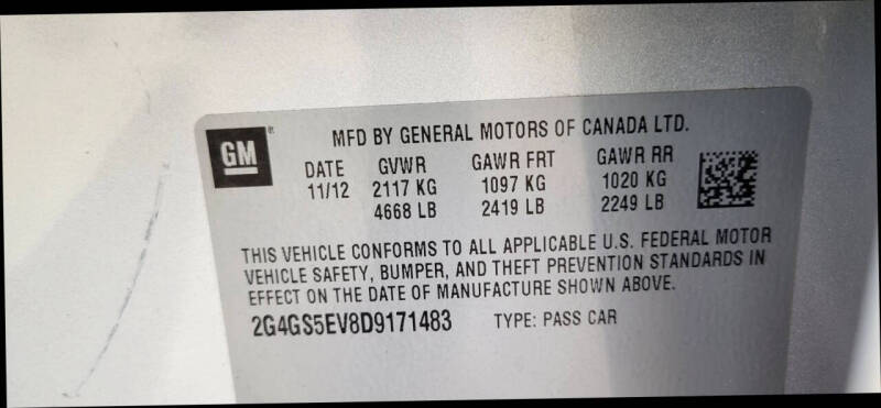 2013 Buick Regal Premium 1