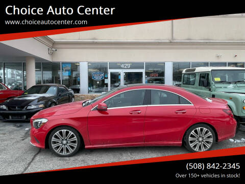 2017 Mercedes-Benz CLA for sale at Choice Auto Center in Shrewsbury MA