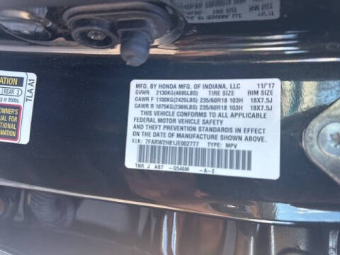 2018 Honda CR-V EX-L