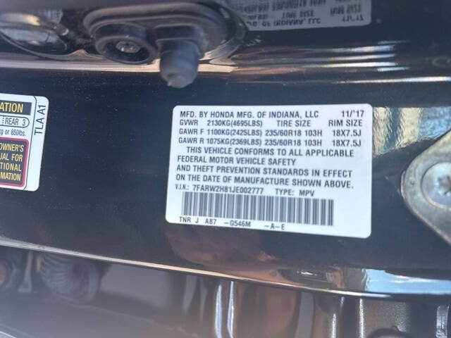 2018 Honda CR-V EX-L