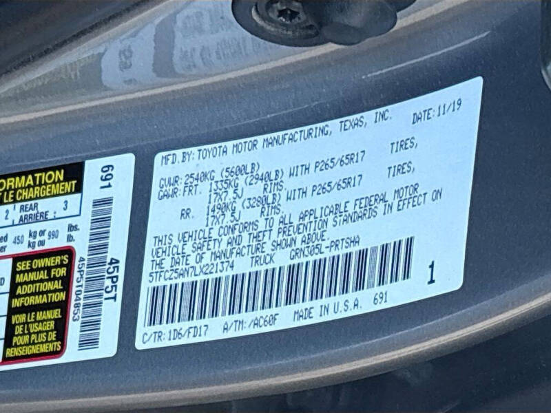 2020 Toyota Tacoma TRD Sport