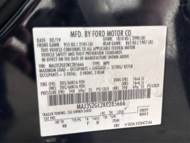 2019 Ford EcoSport SE