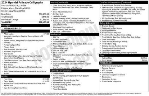 2024 Hyundai Palisade Calligraphy