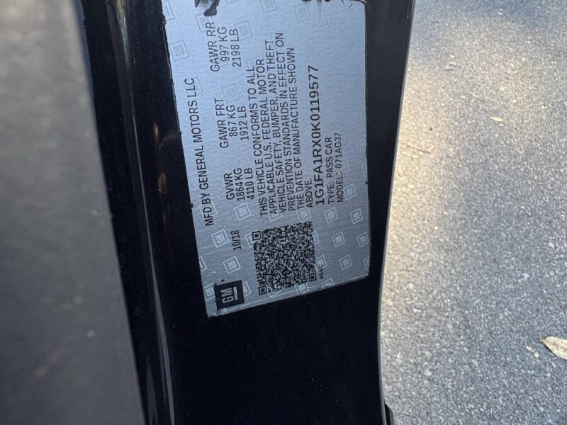 2019 Chevrolet Camaro