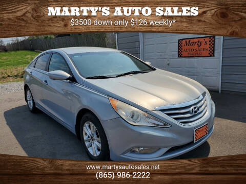 2013 Hyundai Sonata for sale at Marty's Auto Sales in Lenoir City TN