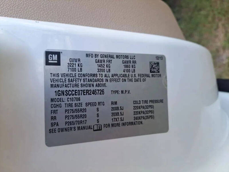 2014 Chevrolet Tahoe LTZ