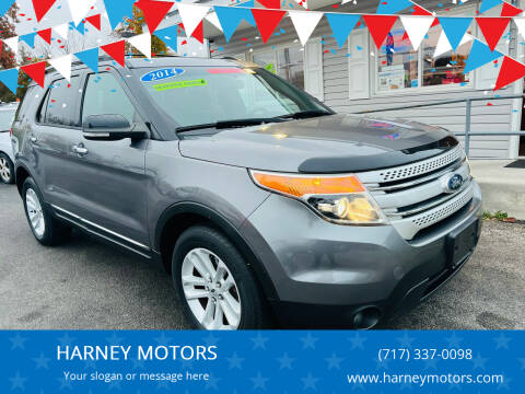 2014 Ford Explorer for sale at HARNEY MOTORS in Gettysburg PA