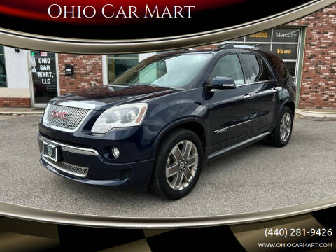 2012 GMC Acadia for sale at Ohio Car Mart in Elyria OH