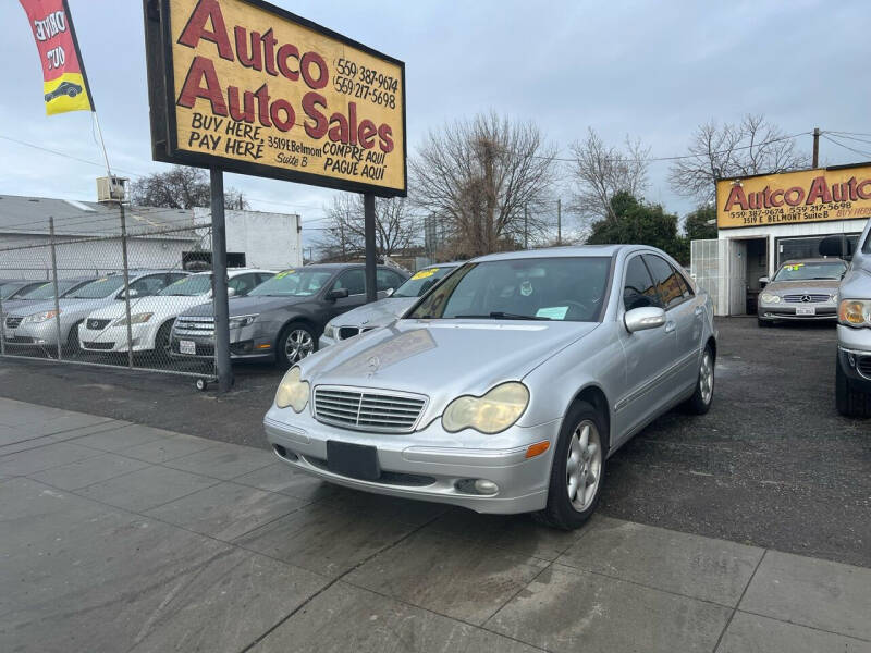 2002 Mercedes-Benz C-Class for sale at FRESNO MOTORS in Fresno CA
