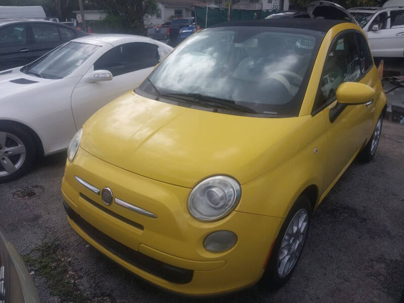 2012 FIAT 500c for sale at P S AUTO ENTERPRISES INC in Miramar FL