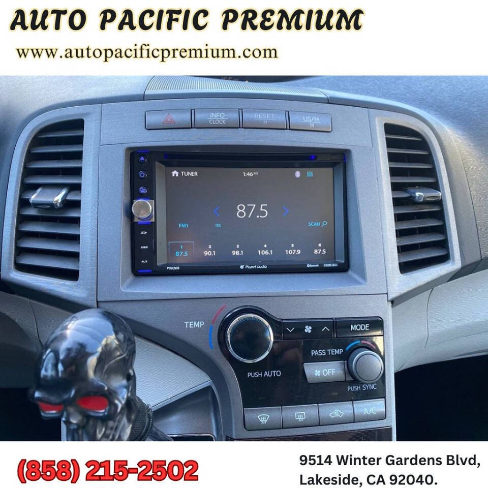 2010 Toyota Venza for sale at Auto Pacific Premium in Lakeside, CA