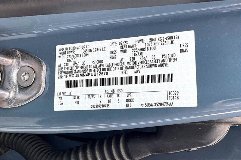 2023 Ford Escape ST-Line