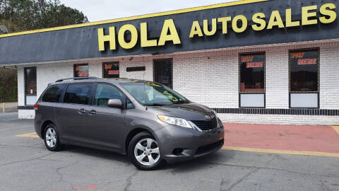 2013 Toyota Sienna for sale at HOLA AUTO SALES CHAMBLEE- BUY HERE PAY HERE - in Atlanta GA
